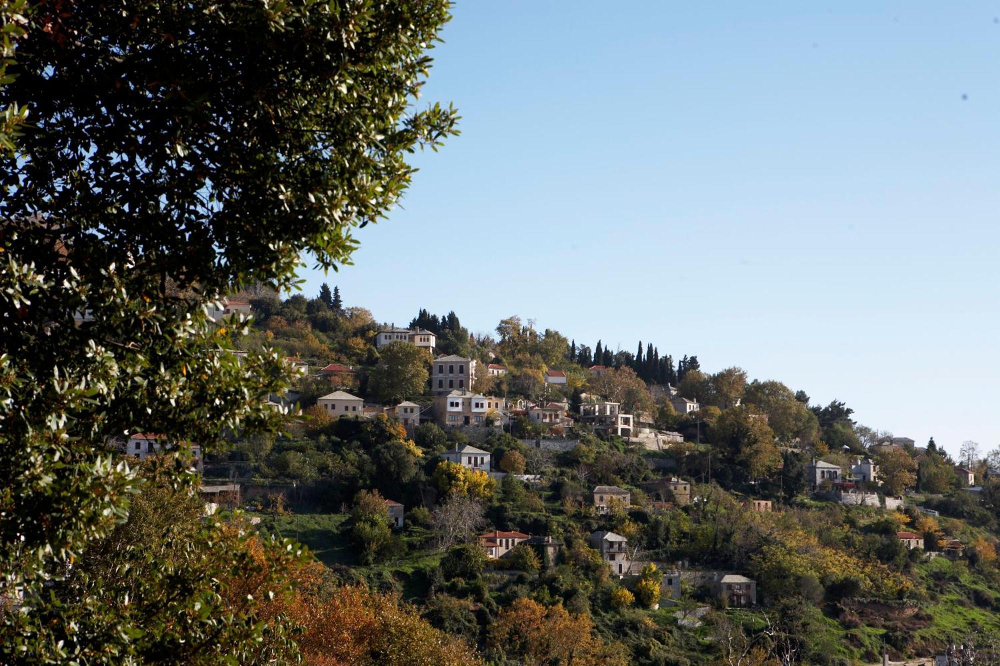Hotel Archontiko Stathopoulou Agios Georgios Nileias Esterno foto